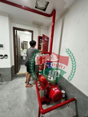 thi công hệ thống báo cháy cho văn phòng