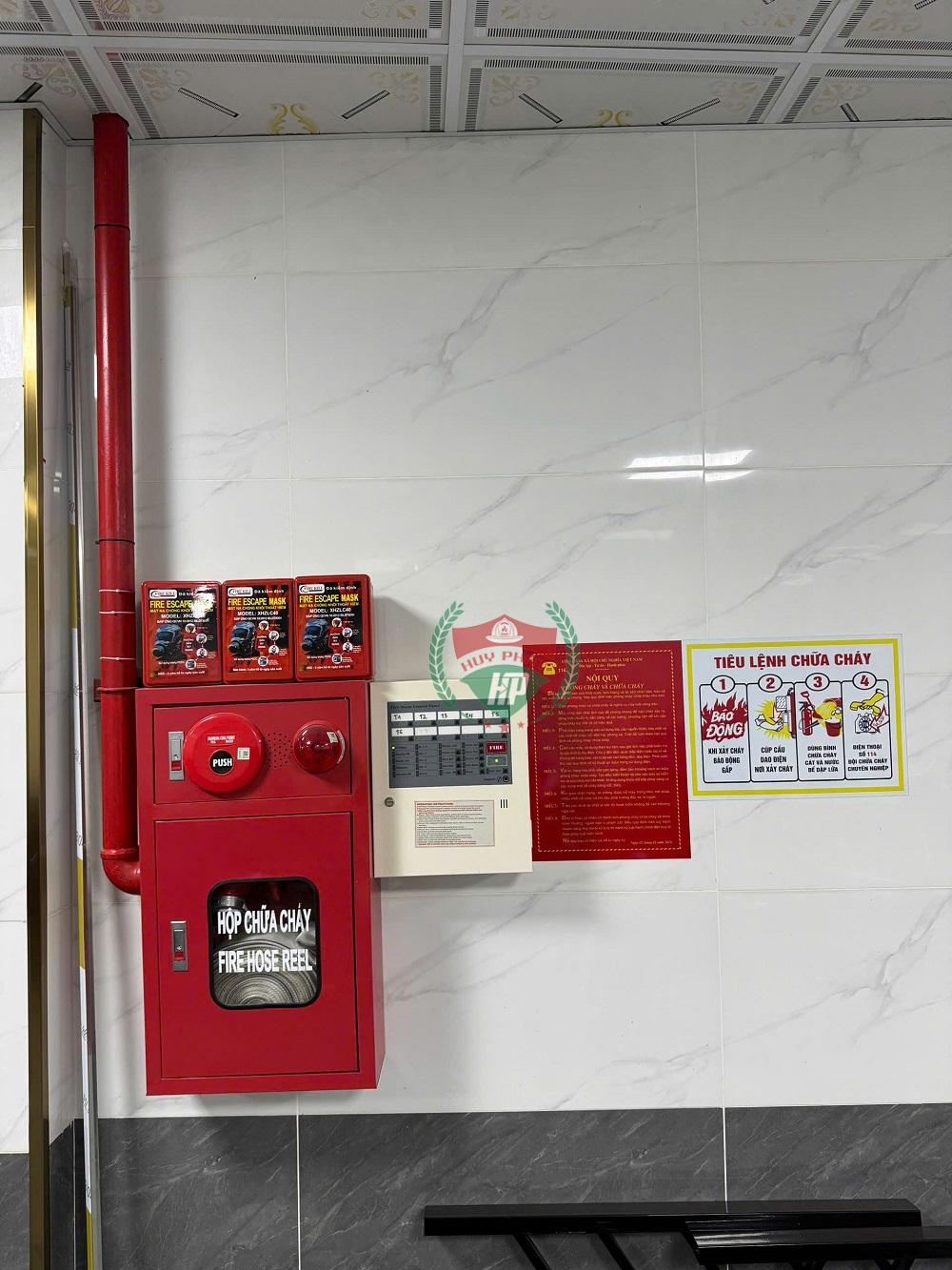 Các hạng mục cốt lõi trong thi công PCCC trọn gói